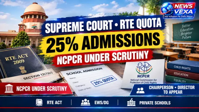 Supreme Court update on NCPCR and 25 percent RTE admission quota in private schools