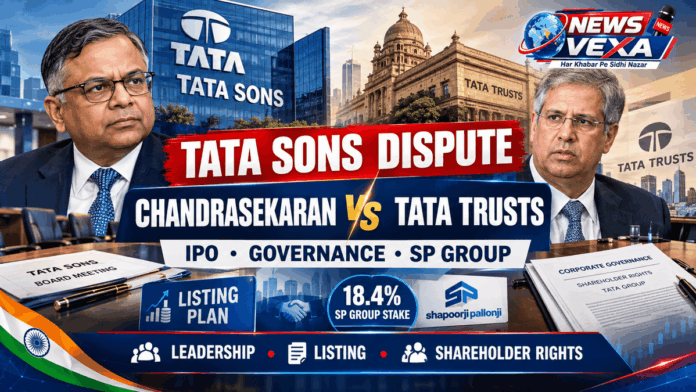 Tata Sons governance dispute involving N Chandrasekaran, Tata Trusts and listing plans