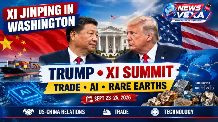 Xi Jinping and Donald Trump Washington summit on US-China trade and AI